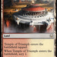 (438) Magic The Gathering Commander: March of the Machine Single: Temple of Triumph  Rare
