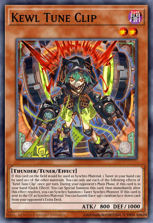 (032) YuGiOh TCG PHRE: Phantom Revenge Single: Kewl Tune Clip (V.3 - Starlight Rare)  Starlight Rare