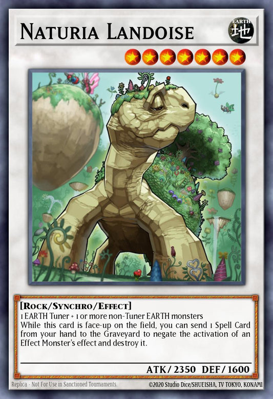 (123) YuGiOh TCG HAC1: Hidden Arsenal: Chapter 1 Single: Naturia Landoise (V.1 - Common)  Common