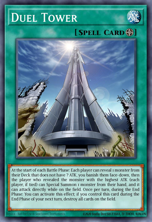 (273) YuGiOh TCG RA03: Quarter Century Bonanza Single: Duel Tower (V.2 - Quarter Century Secret Rare)  Quarter Century Secret Rare