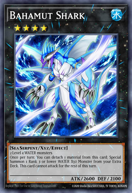 (036) YuGiOh TCG MP24: 25th Anniversary Tin: Dueling Mirrors Single: Bahamut Shark  Quarter Century Secret Rare