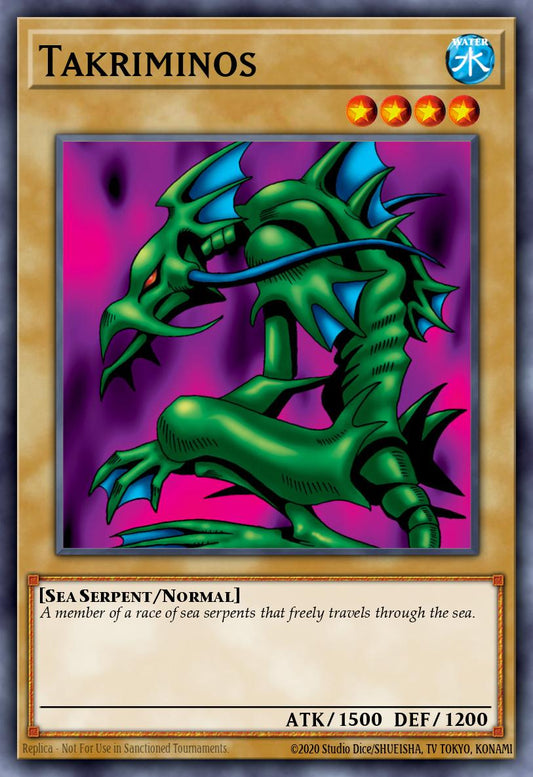 (223) YuGiOh TCG LCYW: Legendary Collection 3: Mega Pack Single: Takriminos  Super Rare