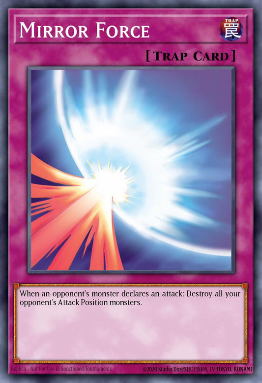 (081) YuGiOh TCG DB2: Dark Beginning 2 Single: Mirror Force  Super Rare