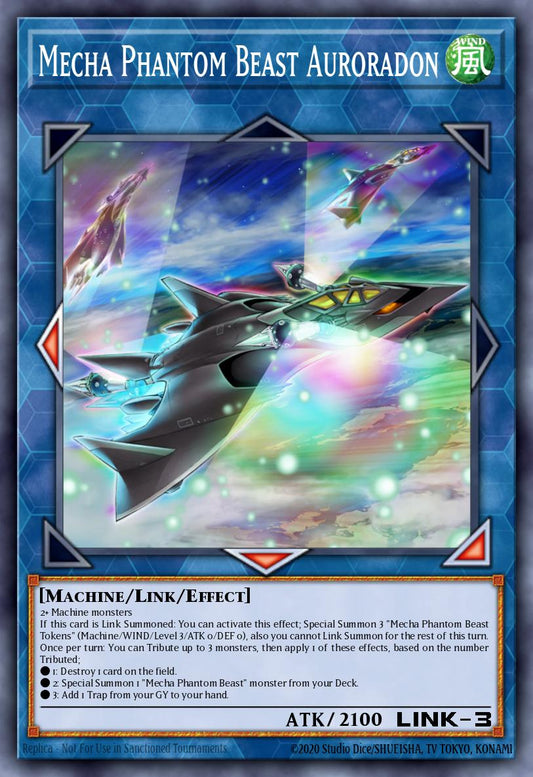 (017) YuGiOh TCG DUOV: Duel Overload Single: Mecha Phantom Beast Auroradon  Ultra Rare