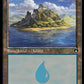 (440) Magic The Gathering Commander Masters: Extras Single: Island (V.1)  Land