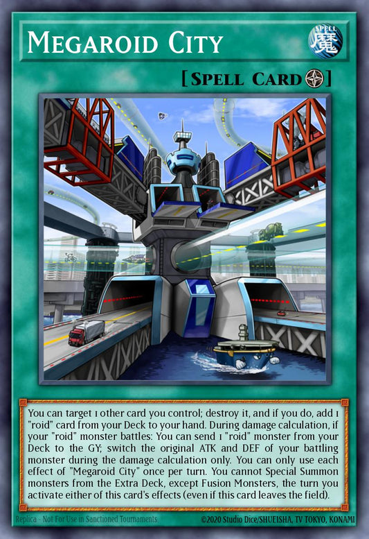 (031) YuGiOh TCG LEDU: Legendary Duelists Single: Megaroid City  Rare