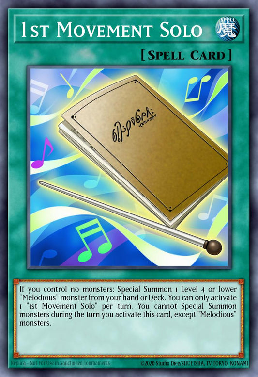 (038) YuGiOh TCG MP24: 25th Anniversary Tin: Dueling Mirrors Single: 1st Movement Solo  Quarter Century Secret Rare
