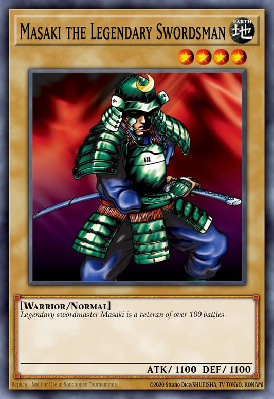 (002) YuGiOh TCG LCJW: Legendary Collection 4: Mega Pack Single: Masaki the Legendary Swordsman  Common