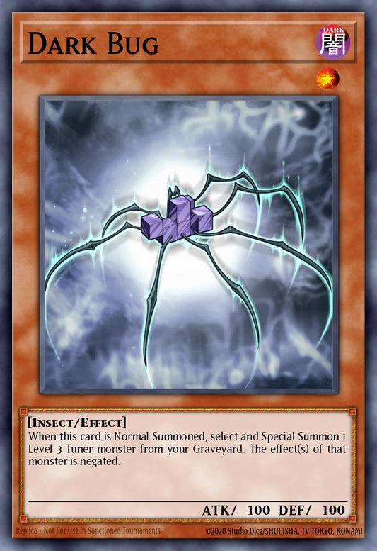 (010) YuGiOh TCG ABPF: Absolute Powerforce Single: Dark Bug  Rare