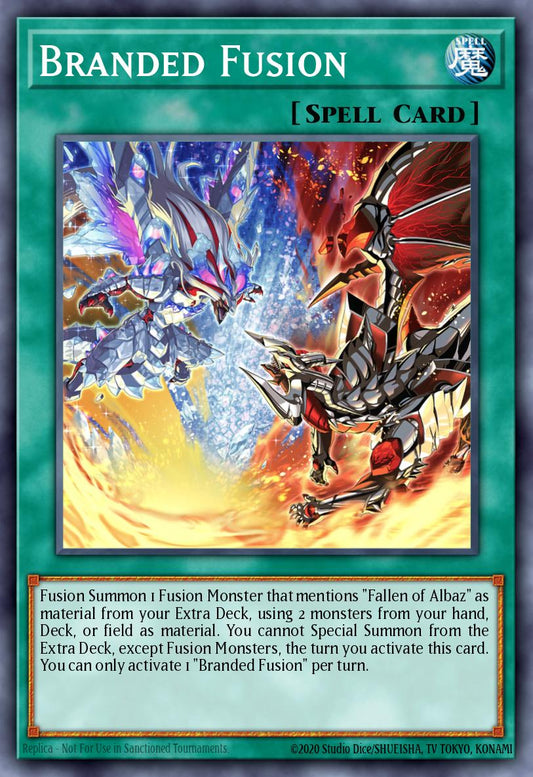(111) YuGiOh TCG BLTR: Battles of Legend: Terminal Revenge Single: Branded Fusion (V.2 - Quarter Century Secret Rare)  Quarter Century Secret Rare