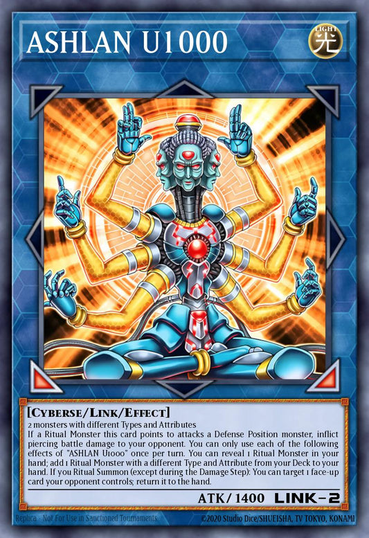 (DUAD085) YuGiOh TCG Duelist’s Advance Single: ASHLAN U1000  Common