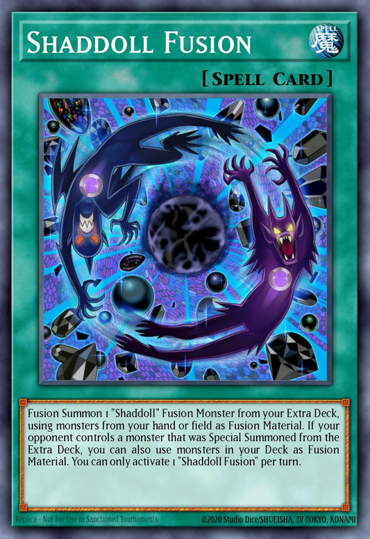 (231) YuGiOh TCG RA04: Quarter Century Stampede Single: Shaddoll Fusion (V.1 - Platinum Secret Rare)  Platinum Secret Rare
