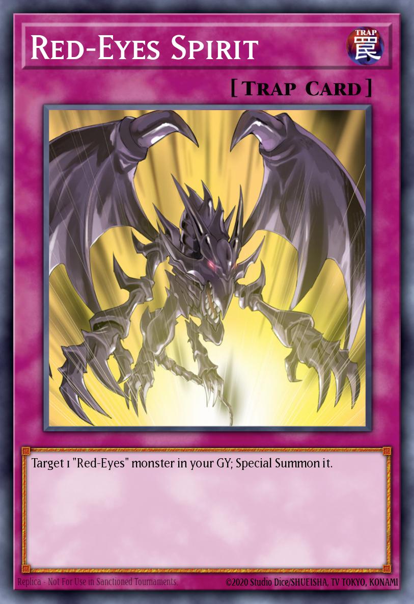 (071) YuGiOh TCG DLCS: Dragons of Legend: The Complete Series Single: Red-Eyes Spirit  Common