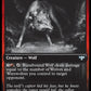 (443) Magic The Gathering Innistrad: Double Feature Single: Runebound Wolf  Uncommon
