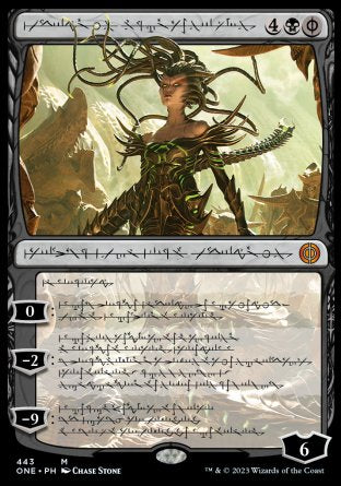 (443) Magic The Gathering Phyrexia: All Will Be One: Extras Single: Vraska, Betrayal's Sting (V.5)  Mythic