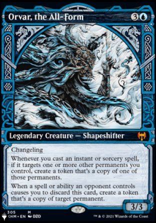 (070) Magic The Gathering The List Single: Orvar, the All-Form  Mythic