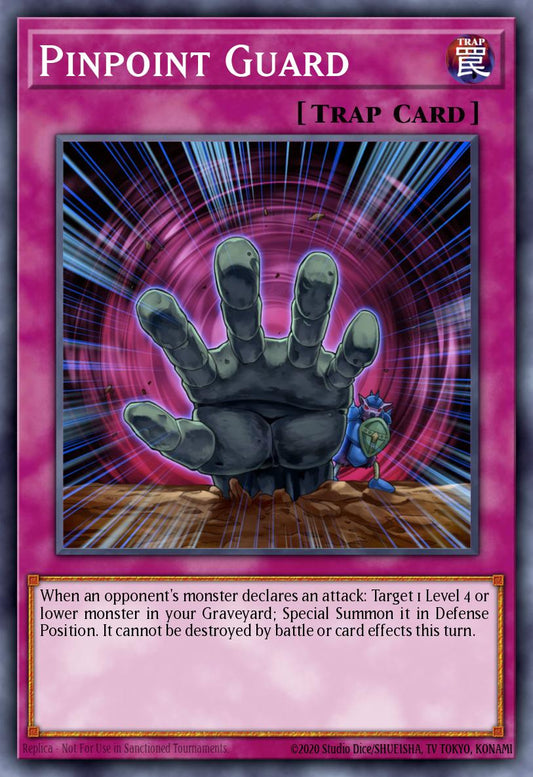 (044) YuGiOh TCG MP14: 2014 Mega-Tins Mega-Pack Single: Pinpoint Guard  Secret Rare