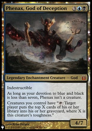 (152) Magic The Gathering The List Single: Phenax, God of Deception  Mythic