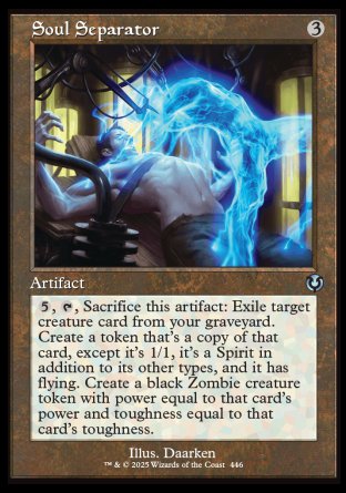 (446) Magic The Gathering Innistrad Remastered: Extras Single: Soul Separator Holo Uncommon