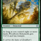 (446) Magic The Gathering Jumpstart Single: Woodborn Behemoth  Uncommon