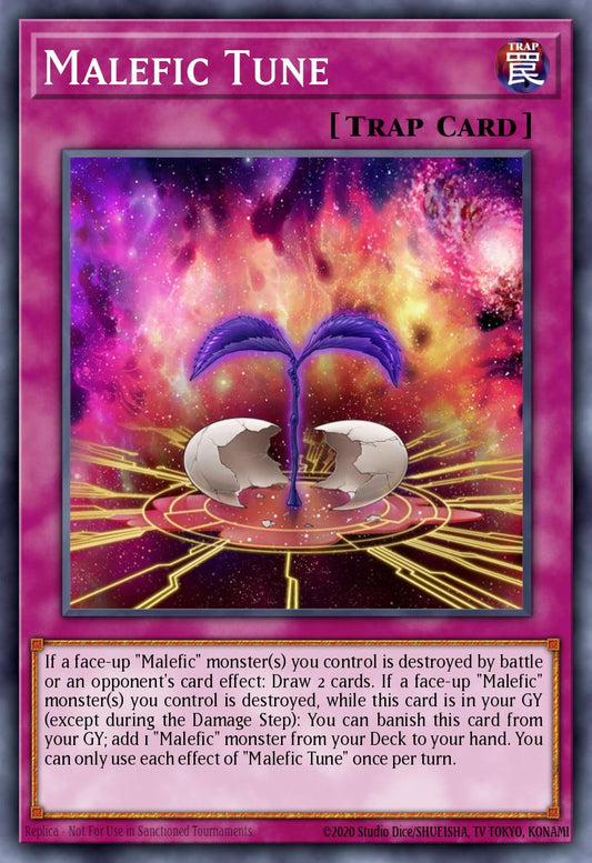 (046) YuGiOh TCG DUOV: Duel Overload Single: Malefic Tune  Ultra Rare
