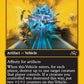 (448) Magic The Gathering Aetherdrift: First-Place Single: Demonic Junker (V.1)  Rare