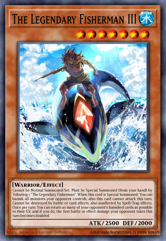 (020) YuGiOh TCG LEDU: Legendary Duelists Single: The Legendary Fisherman III  Common