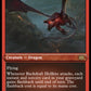 (449) Magic The Gathering Double Masters 2022: Extras Single: Backdraft Hellkite Holo Rare