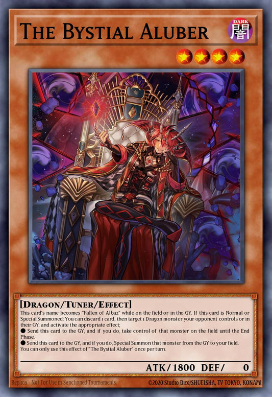 (188) YuGiOh TCG MP24: 25th Anniversary Tin: Dueling Mirrors Single: The Bystial Aluber  Ultra Rare