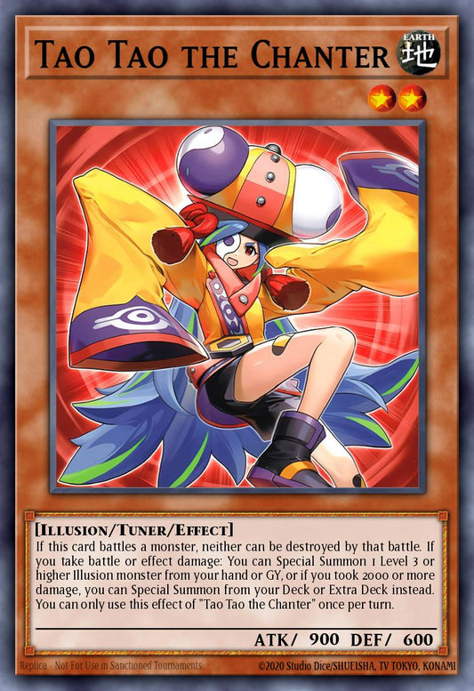 (031) YuGiOh TCG DOOD: Doom of Dimensions Single: Tao Tao the Chanter  Common