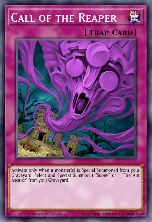 (070) YuGiOh TCG ABPF: Absolute Powerforce Single: Call of the Reaper  Common