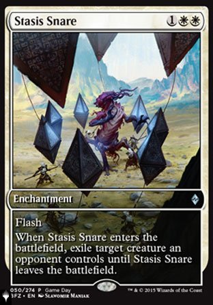 (050) Magic The Gathering The List Single: Stasis Snare  Uncommon
