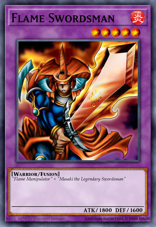 (053) YuGiOh TCG LCJW: Legendary Collection 4: Mega Pack Single: Flame Swordsman  Common