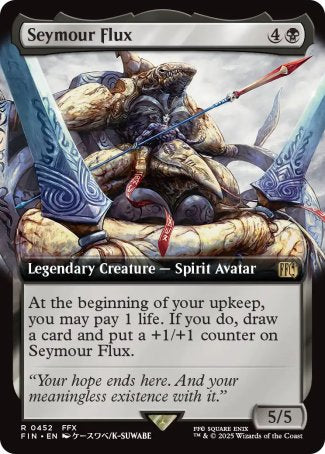 (452) Magic The Gathering Magic: The Gathering - FINAL FANTASY: Extras Single: Seymour Flux (V.1)  Rare