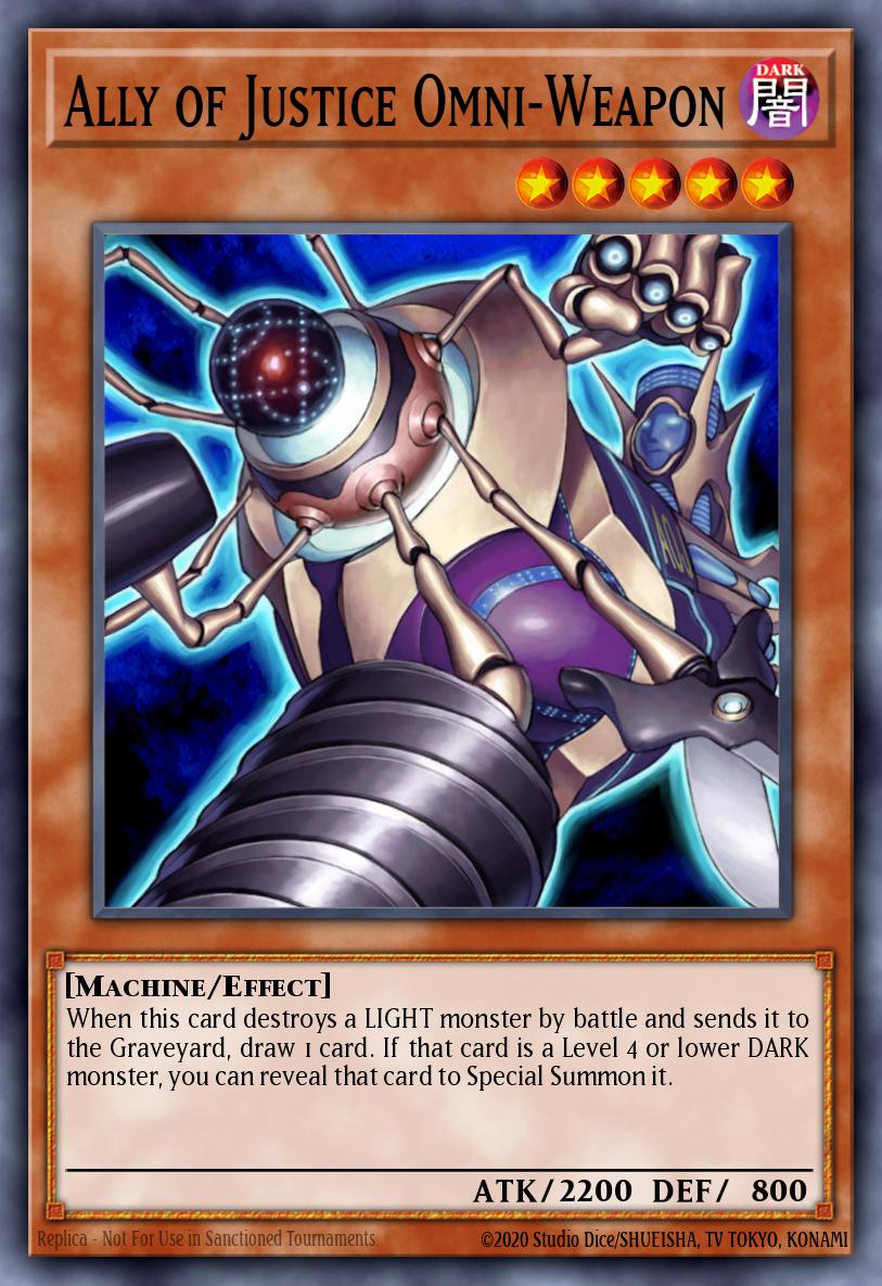 (087) YuGiOh TCG HAC1: Hidden Arsenal: Chapter 1 Single: Ally of Justice Omni-Weapon (V.1 - Common)  Common