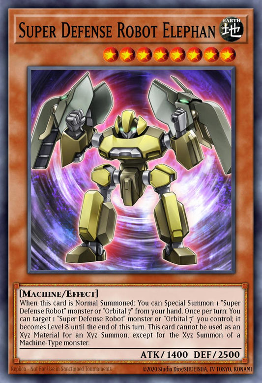 (064) YuGiOh TCG MP14: 2014 Mega-Tins Mega-Pack Single: Super Defense Robot Elephan  Common