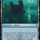 (455) Magic The Gathering Commander Legends: Battle for Baldur's Gate: Extras Single: Island (V.1) Holo Land