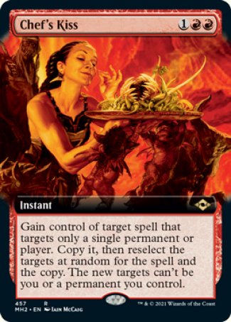 (457) Magic The Gathering Modern Horizons 2: Extras Single: Chef's Kiss  Rare
