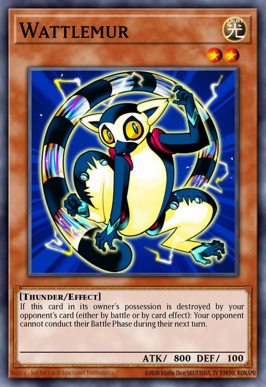 (035) YuGiOh TCG BPW2: Battle Pack 2: War of the Giants - Round 2 Single: Wattlemur  Common