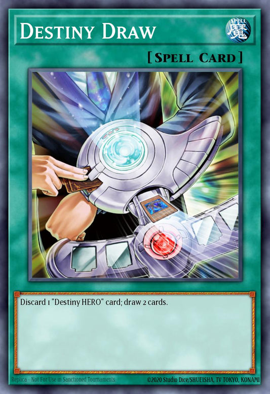 (173) YuGiOh TCG RA03: Quarter Century Bonanza Single: Destiny Draw (V.1 - Platinum Secret Rare)  Platinum Secret Rare