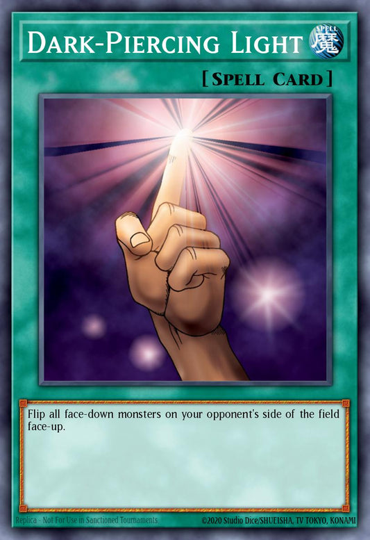(087) YuGiOh TCG DB2: Dark Beginning 2 Single: Dark-Piercing Light  Common