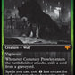 (458) Magic The Gathering Innistrad: Double Feature Single: Cemetery Prowler Holo Mythic