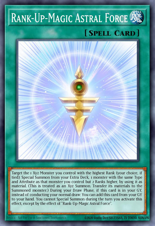 (226) YuGiOh TCG MP14: 2014 Mega-Tins Mega-Pack Single: Rank-Up-Magic Astral Force  Ultra Rare
