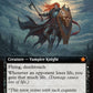 (460) Magic The Gathering Magic: The Gathering Foundations: Extras Single: Bloodthirsty Conqueror (V.5)  Mythic