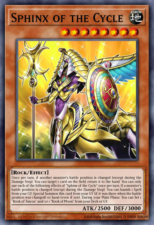 (028) YuGiOh TCG DOOD: Doom of Dimensions Single: Sphinx of the Cycle  Common
