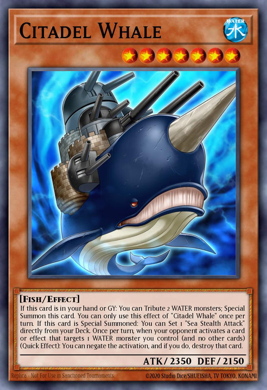 (016) YuGiOh TCG LEDU: Legendary Duelists Single: Citadel Whale  Ultra Rare