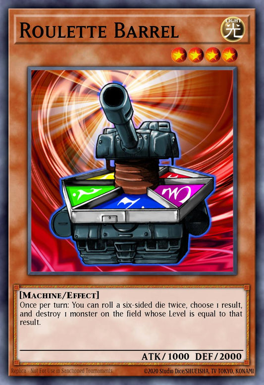 (025) YuGiOh TCG MFC: Magician's Force Single: Roulette Barrel  Common