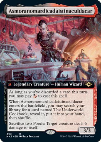(463) Magic The Gathering Modern Horizons 2: Extras Single: Asmoranomardicadaistinaculdacar (V.3)  Rare