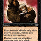 (080) Magic The Gathering The List Single: Assassin's Blade  Uncommon