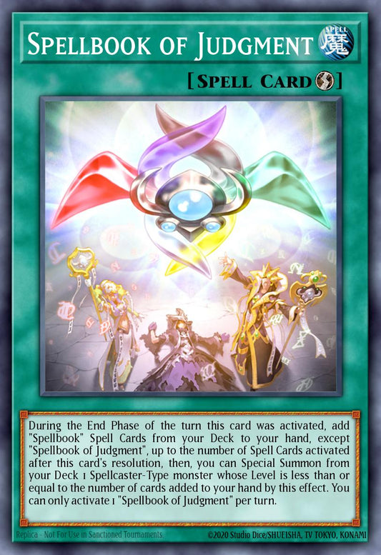 (039) YuGiOh TCG MP14: 2014 Mega-Tins Mega-Pack Single: Spellbook of Judgment  Secret Rare